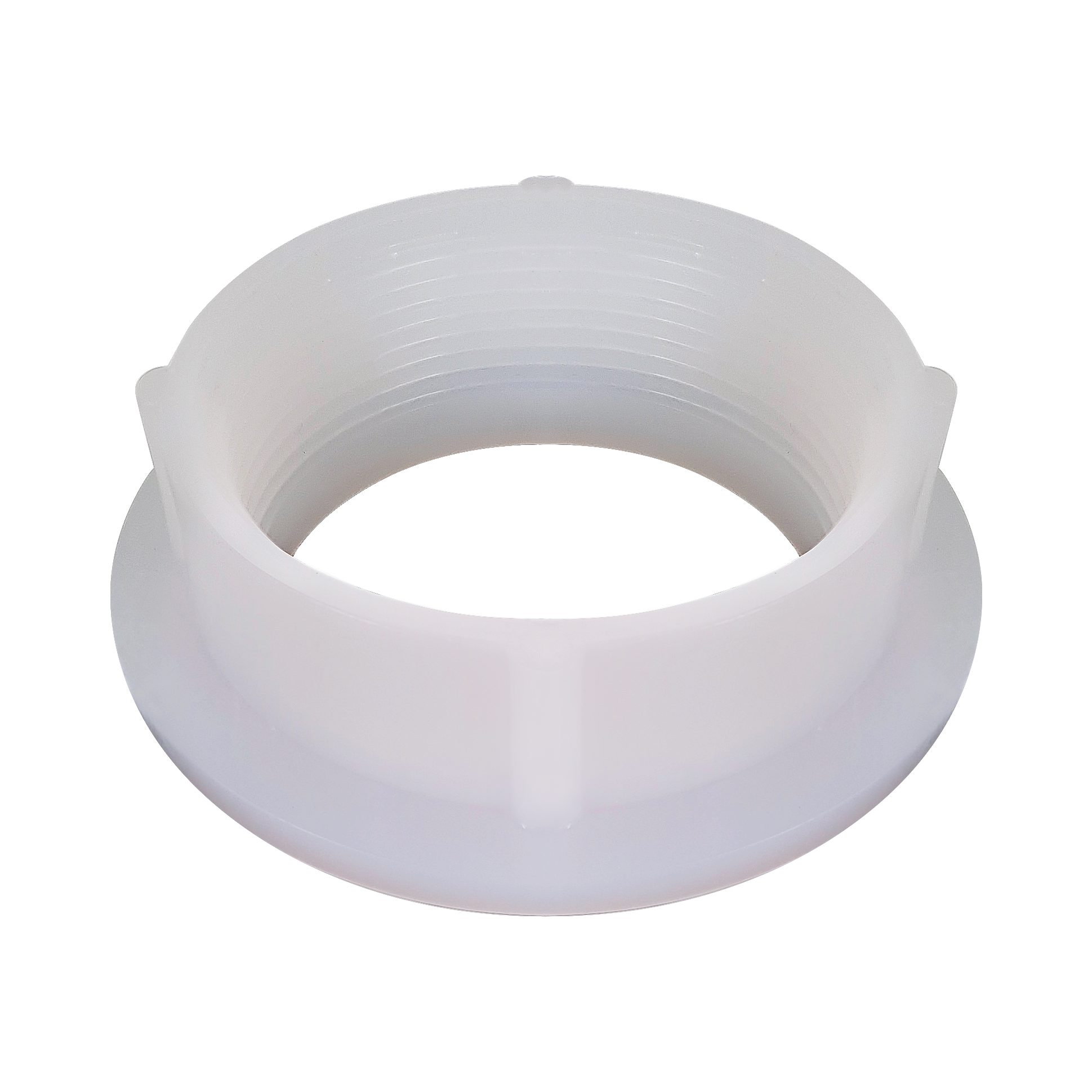 ICON - Spin Fitting, Raised, 2" FPT, White