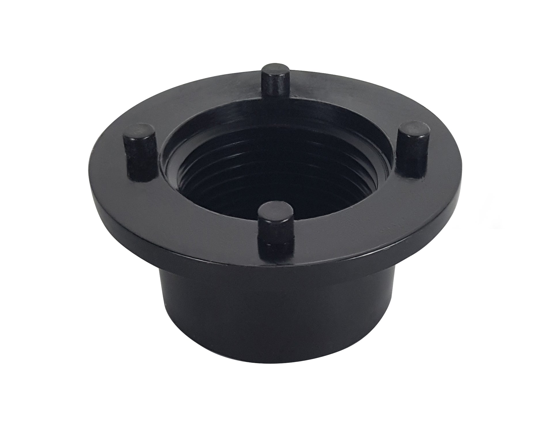 ICON - Spin Fitting, Flush, 1" FPT, Black