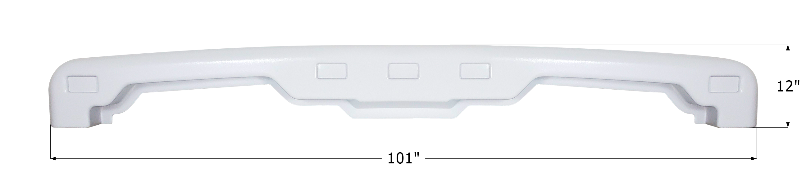 ICON - Bezel, Upper Light, Jayco, 0181695, Unpainted