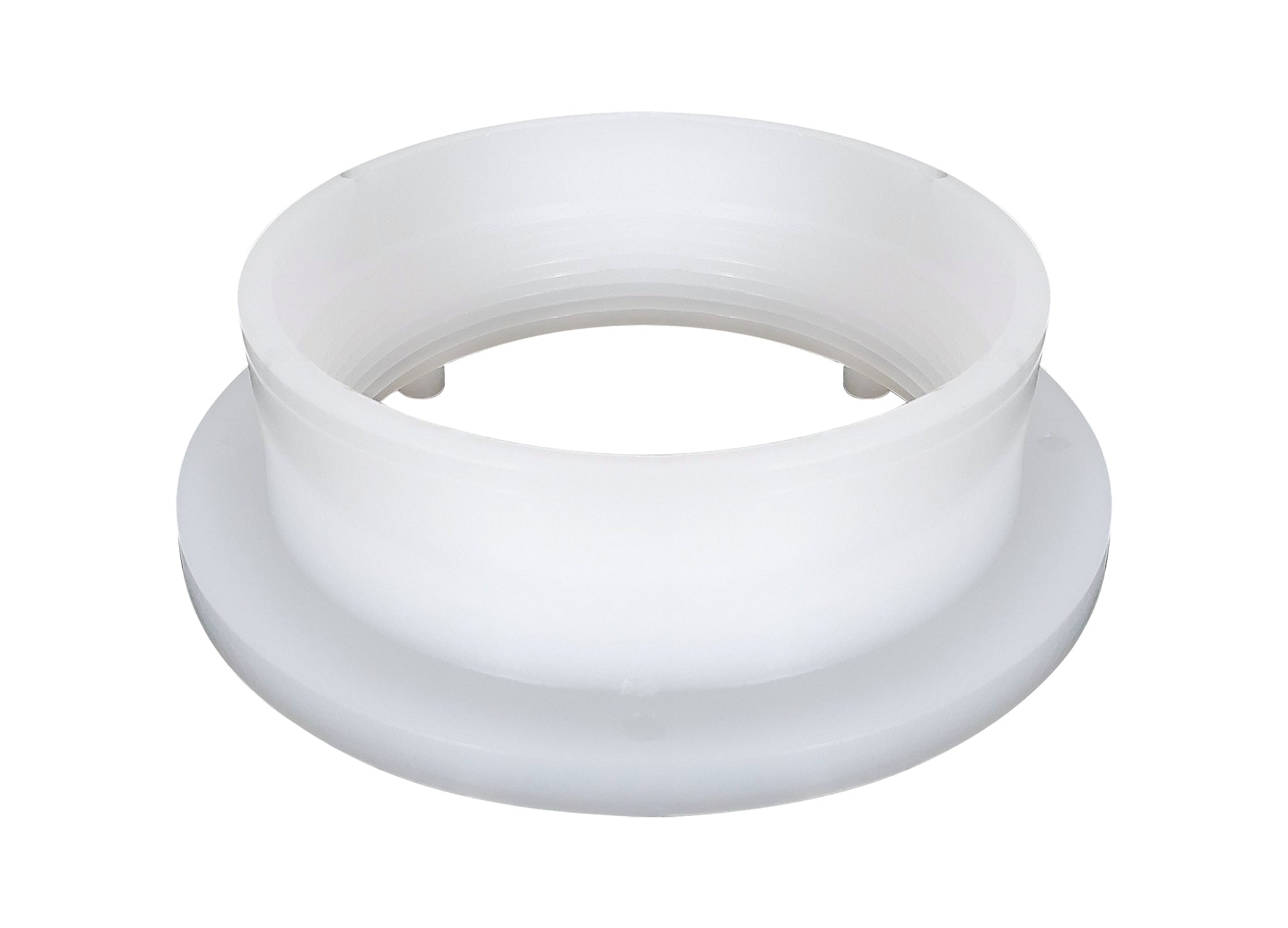 ICON - Spin Fitting, Flush, 4" FPT, White