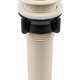 ICON - Drain, Lavatory Sink, Plastic w/ Stopper and Flange, Ivory, 1.25" x 5"
