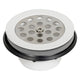 ICON - Strainer, Shower, Plastic w/ Grille, White, 1.5"