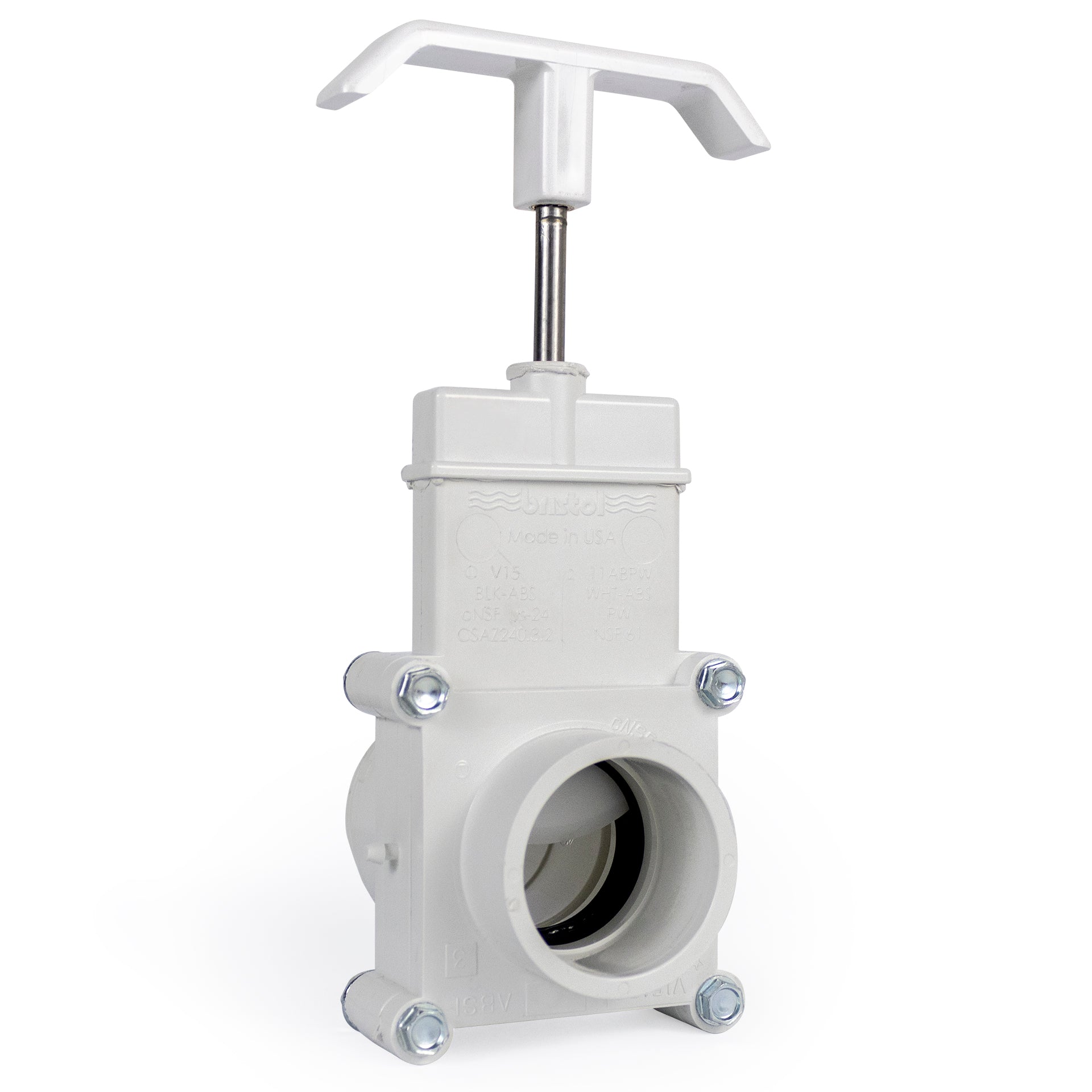 ICON - Fitting, Potable Water Valve Assembly, White, 1.5", MPT - Spigot