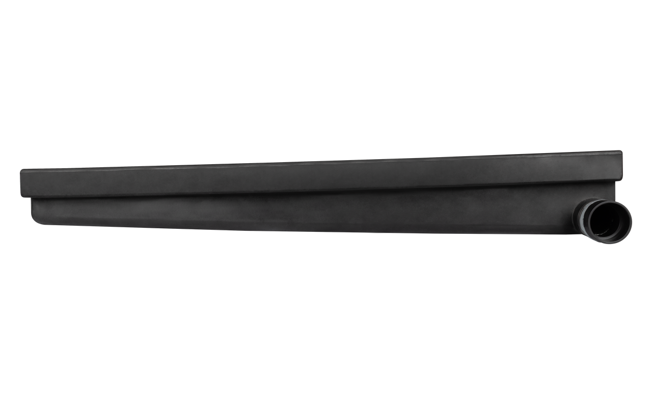 ICON - 40 Gallon RV Holding Tank - 59" x 28" x 8" - H4141 - Mid-Size Black/Gray Water with Fittings