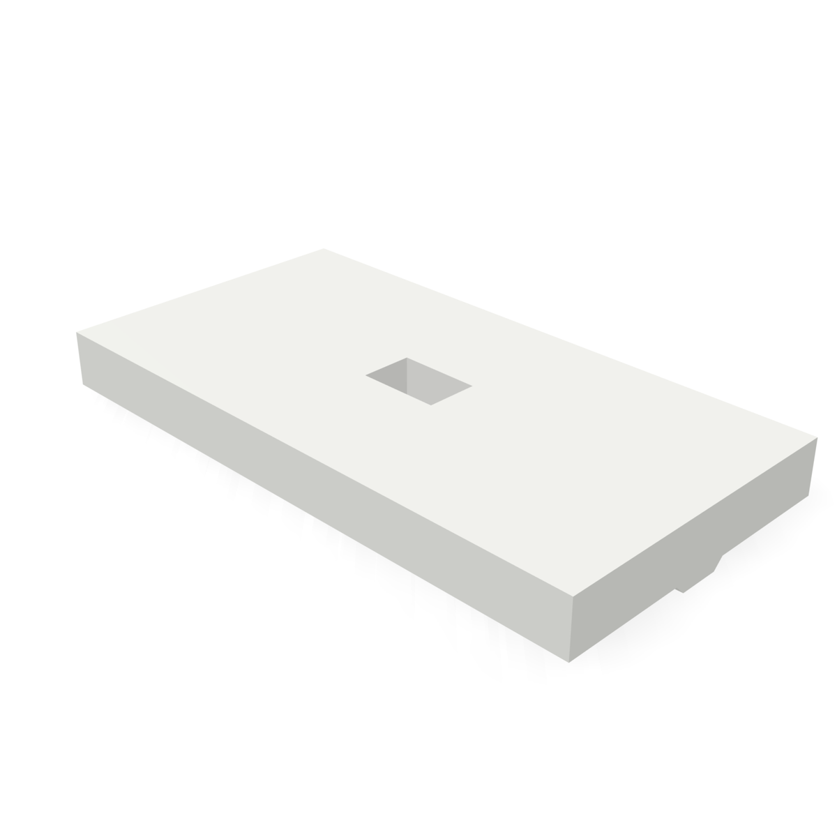 Alpha 191BLANK — print-based front view