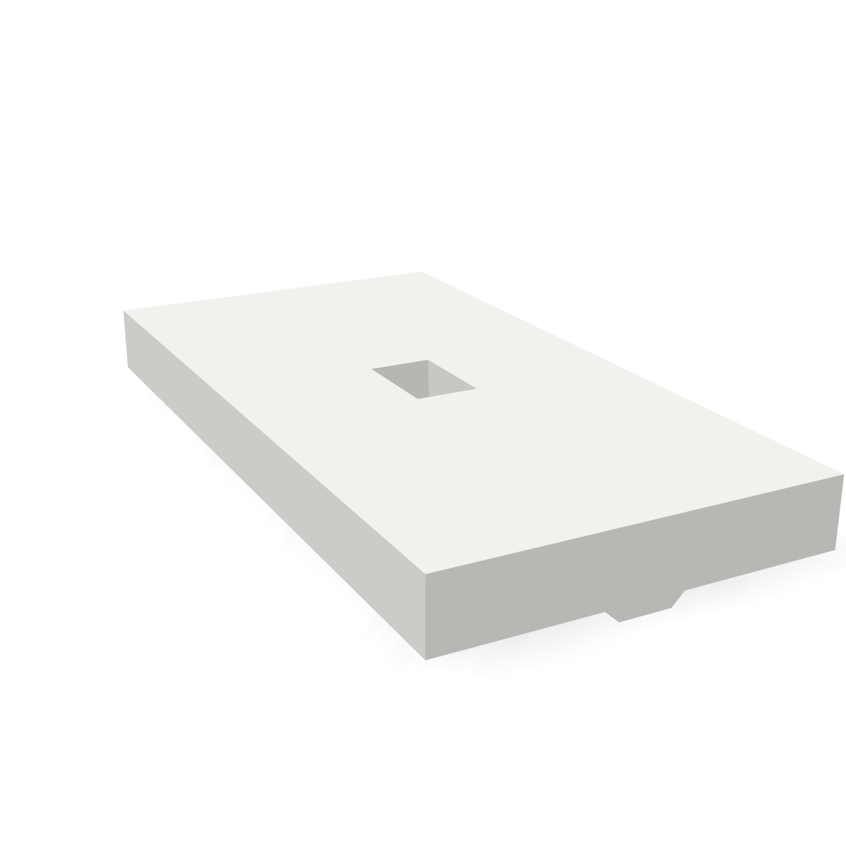 Alpha 191BLANK — print-based side view