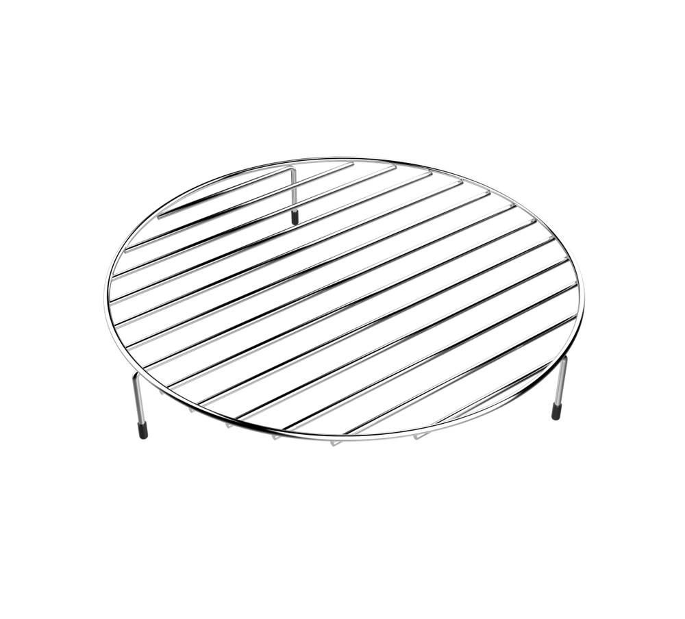 Furrion - Round Wire Microwave Rack - 1.5 Cu. Ft. OTR Convection Microwave - 14" x 14.5" x 5" - C-FMCM15-BL-WIRERACK