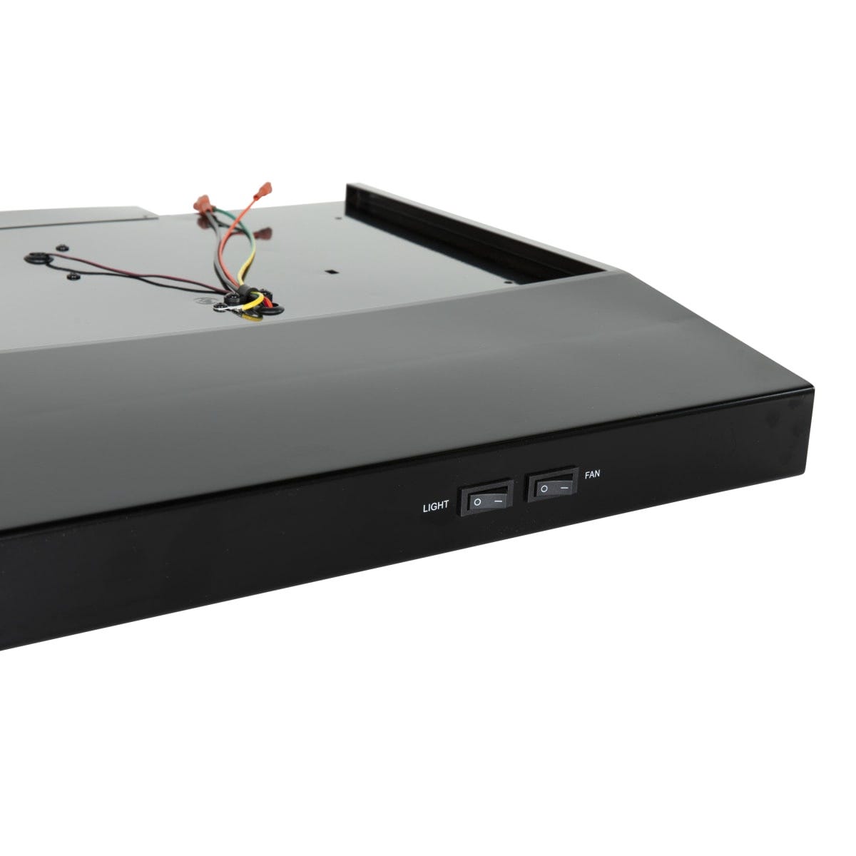 SEYATPOOL 22" RV Kitchen Stove Range Hood Vent With Exhaust Fan And LED Light In Black - Foto 9