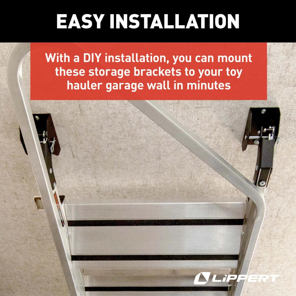 Lippert Victory Step Garage Storage Brackets