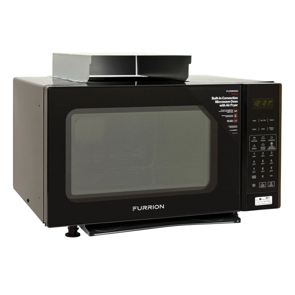 Furrion® - 1.1 cu. ft. Microwave Oven with Built-In Air Fryer - Black - 1,000W Power - #2023056309