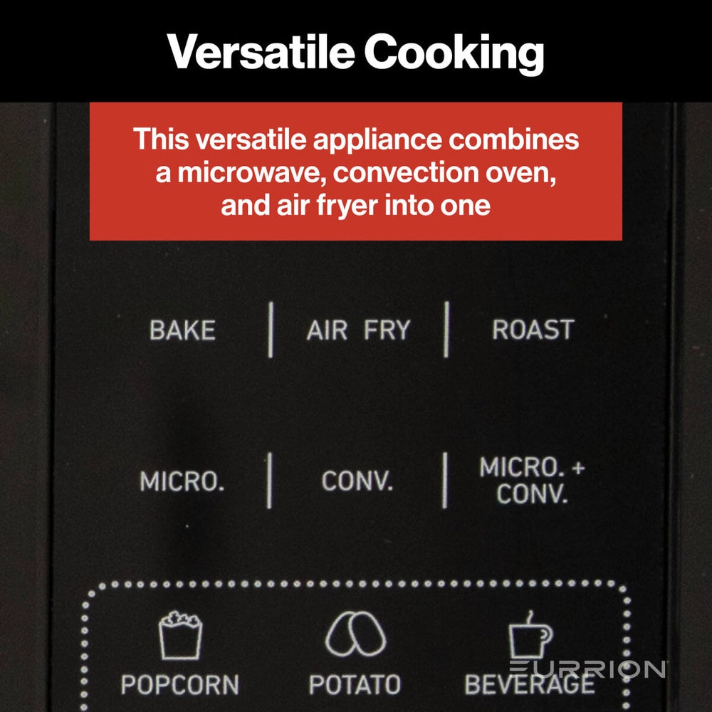 Furrion® - 1.1 cu. ft. Microwave Oven with Built-In Air Fryer - Black - 1,000W Power - #2023056309