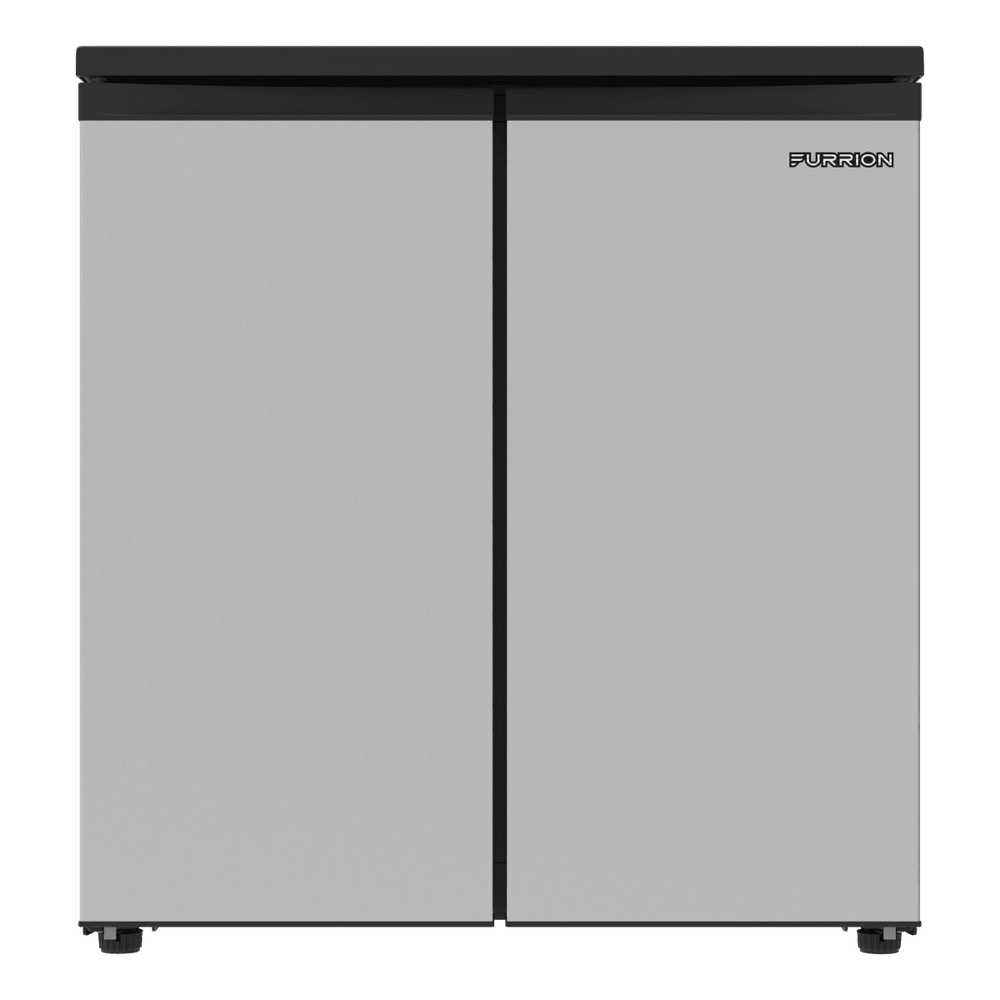 Furrion side-by-side RV refrigerator with freezer 5.6 cu. ft. 110V stainless FCR06ACGSA-SS