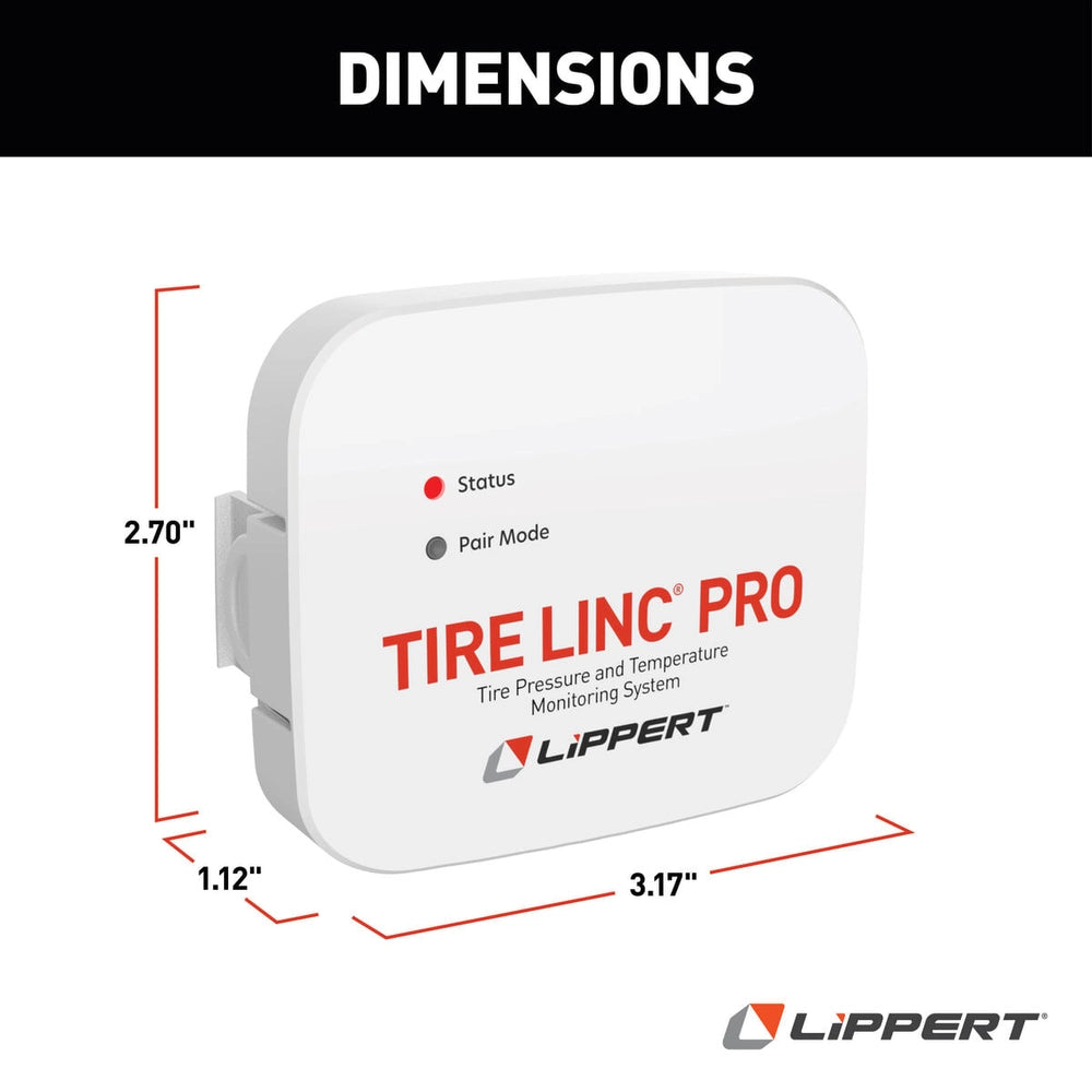Lippert Tire Linc® PRO RV Tire Pressure & Temperature M