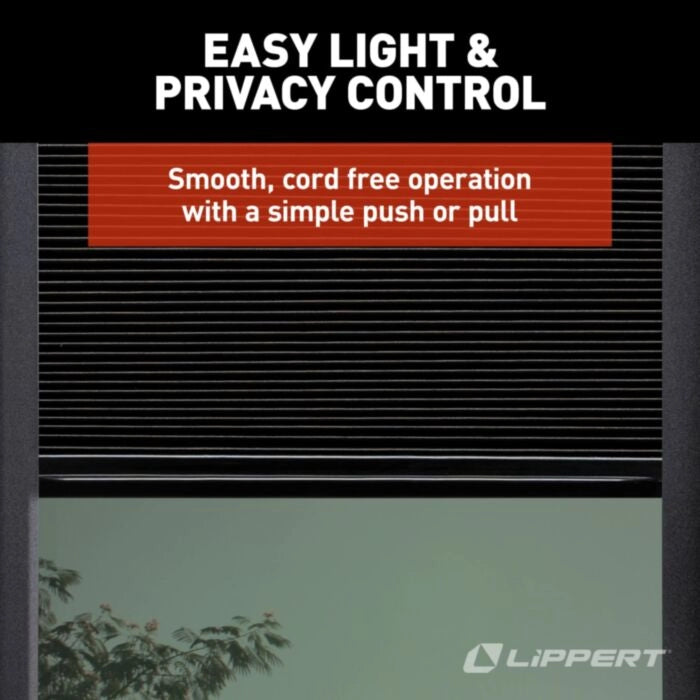 Irvine Shade - Lippert Thin Shade 786037 | EcoCell RV Door