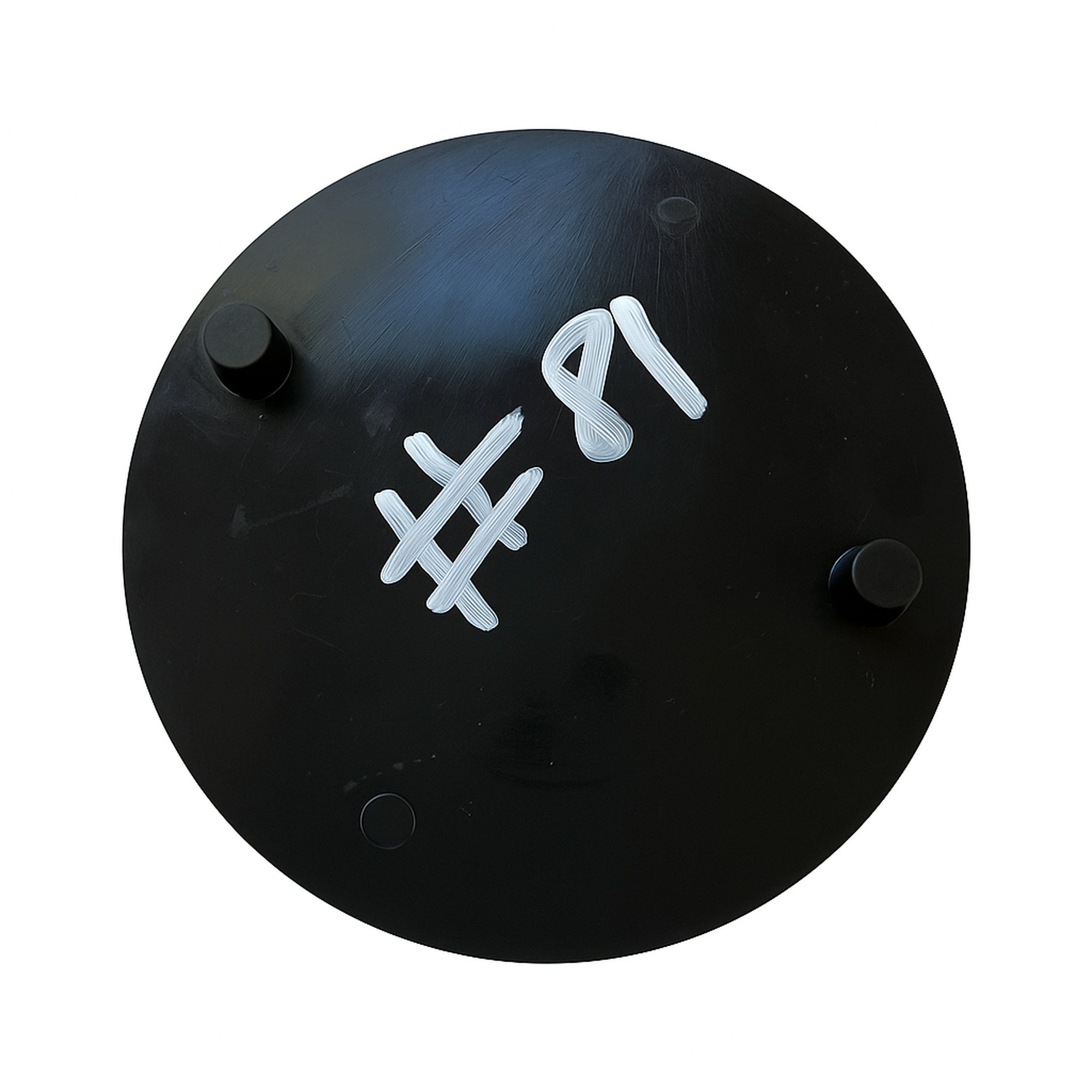 3" Black Patch 1-3/4" Hole Size Part # 81 cleaned product image 1