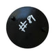 3" Black Patch 1-3/4" Hole Size Part # 81