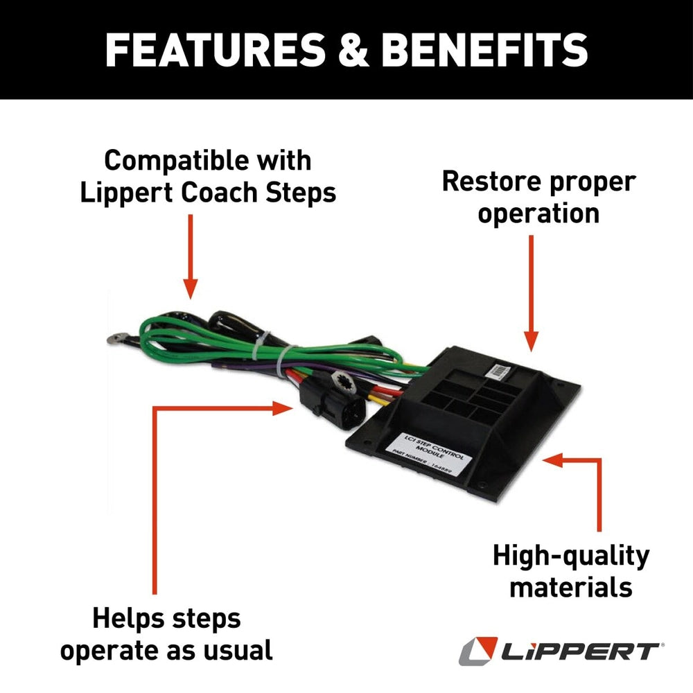 Lippert Coach Step Electric RV Step Replacement Control Module / Brain #301702
