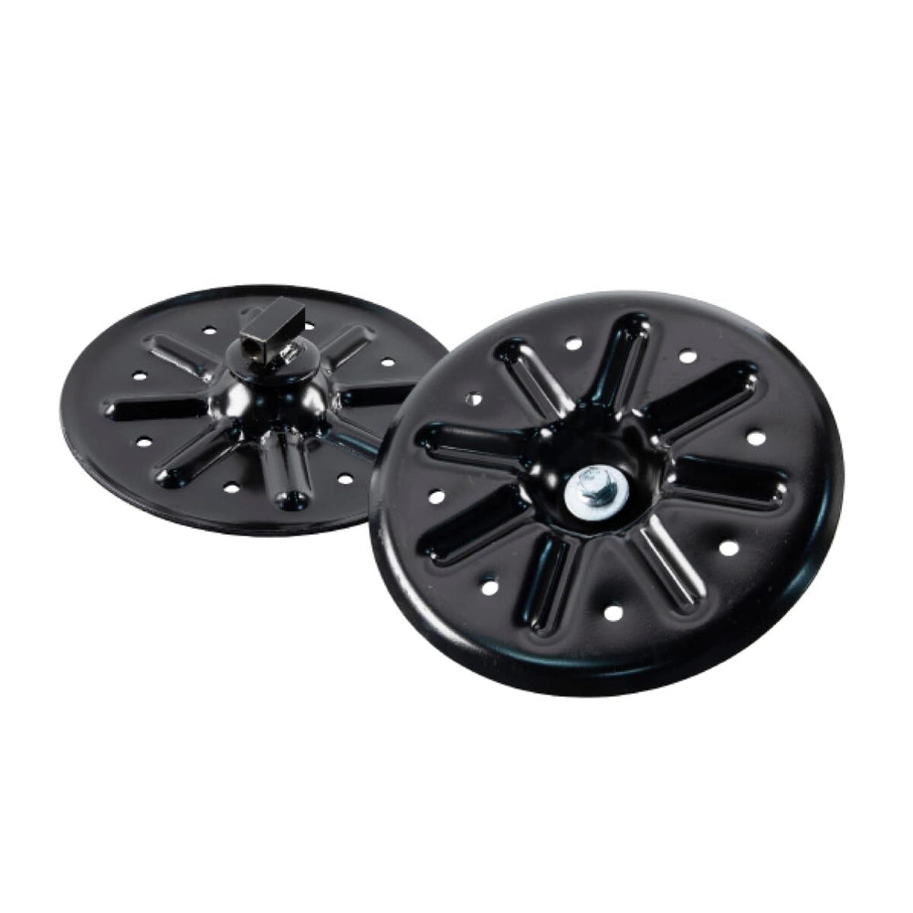 Lippert Replacement 5Th Wheel Landing Gear Foot Pads - 9" Round, 2-Pack #314667