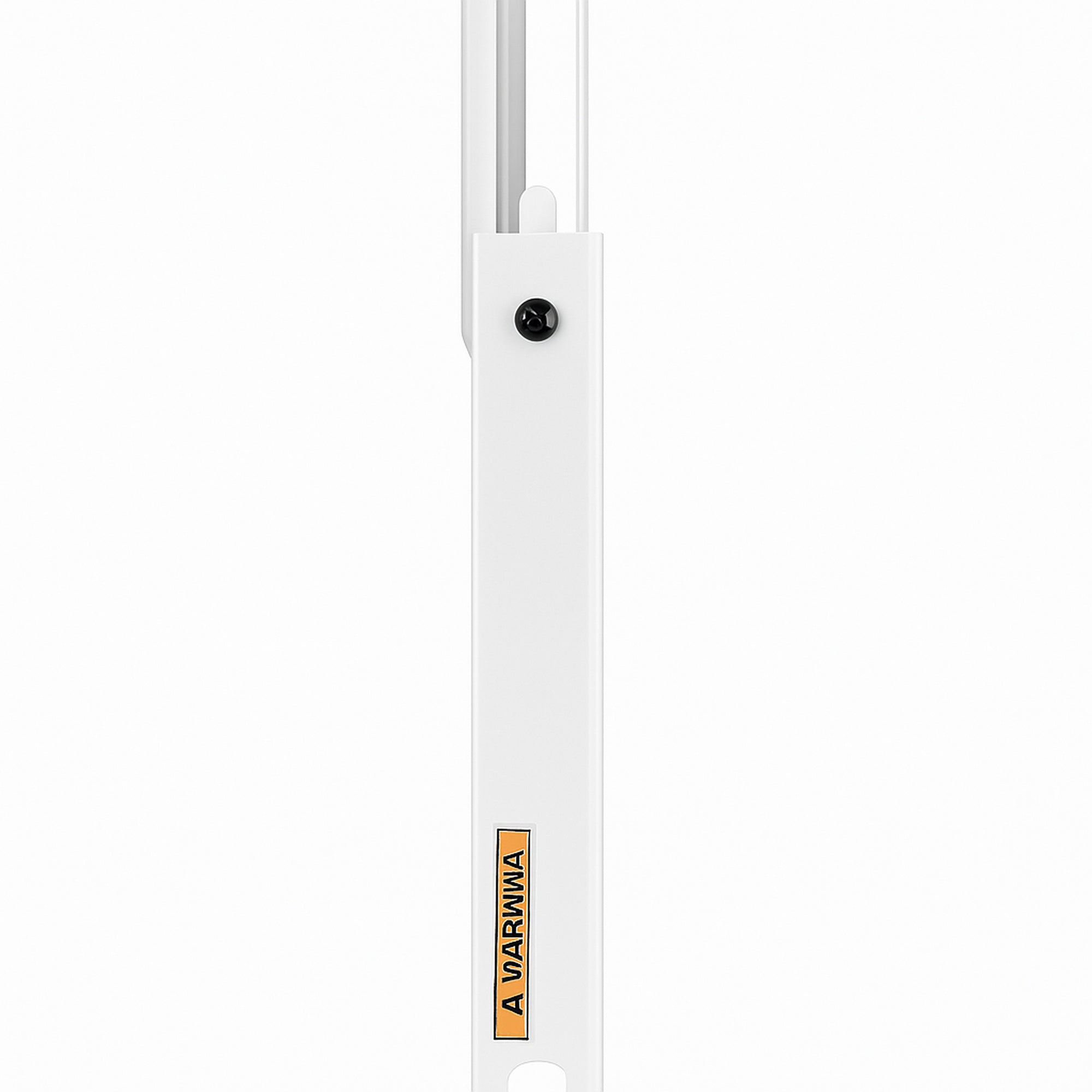 Dometic 3312508.017B pitch arm assembly reverse side with warning label