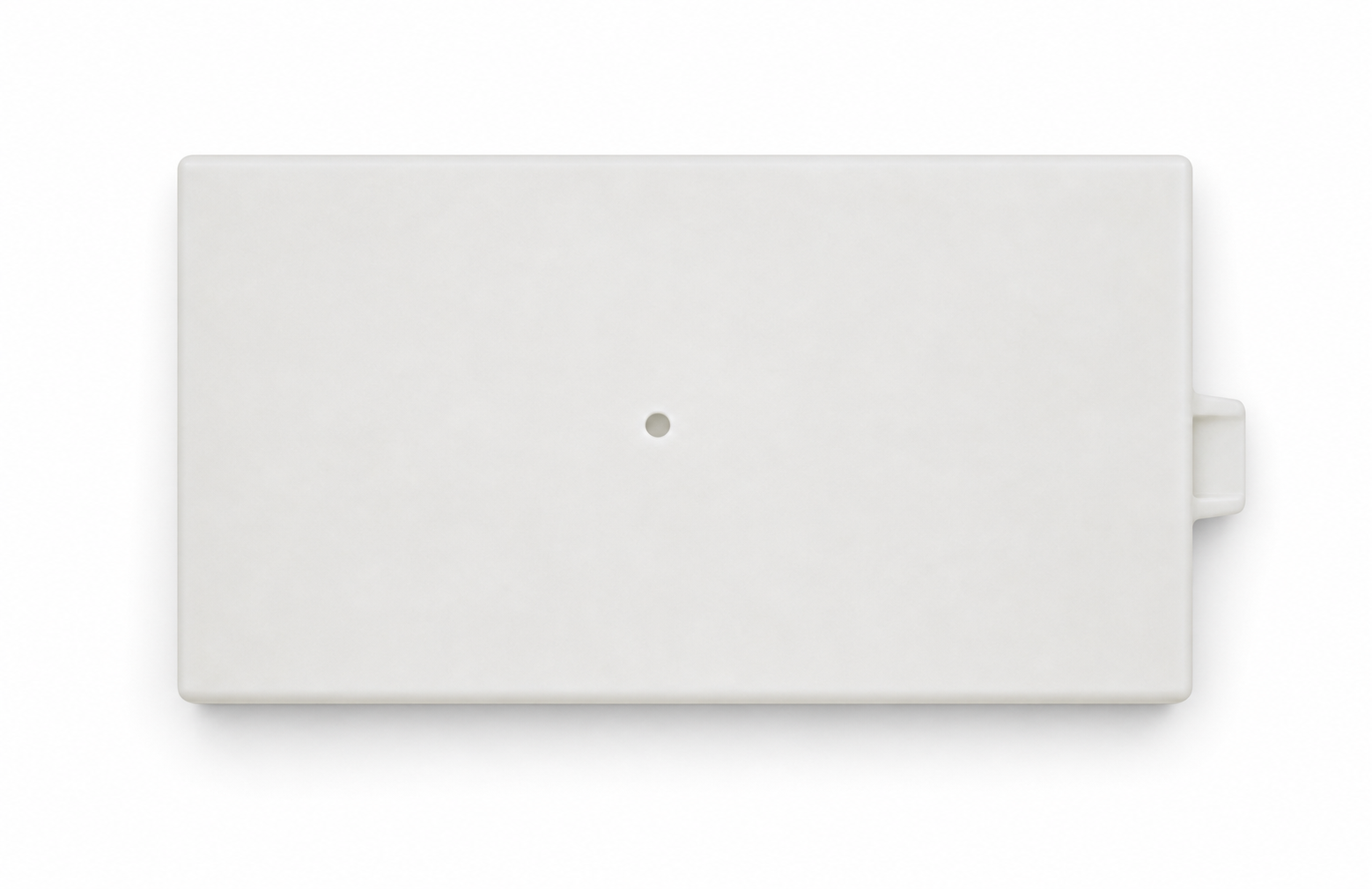 35 gallon RV fresh water tank, 53.5 by 27 by 7.5 inches - photorealistic top view