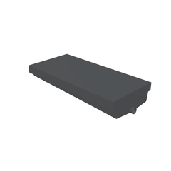 Elkhart Plastics - 52 Gallon RV Holding Tank 58" x 27" x 10.5" - EPI H1134001 (4297) - Black Water Waste Tank for RVs