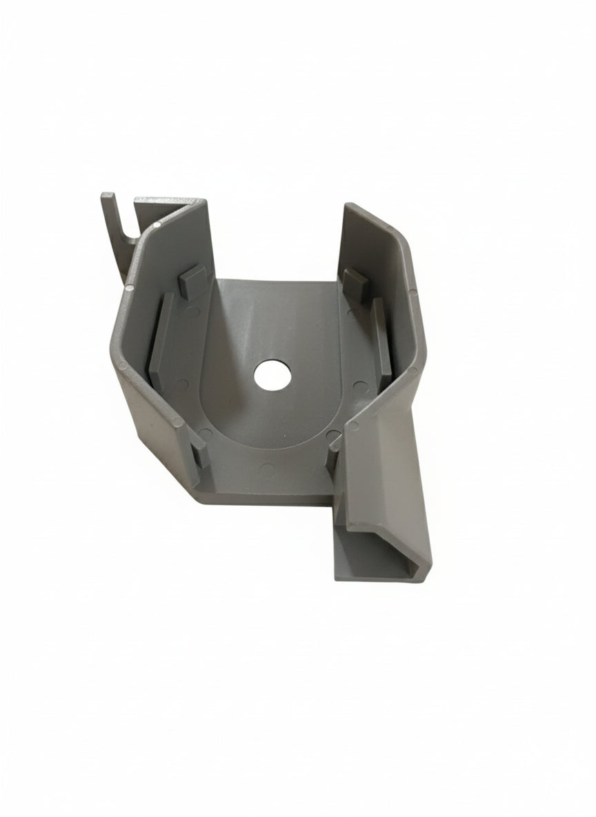 Irvine Replacement Plastic Shower Door End Cap - Black