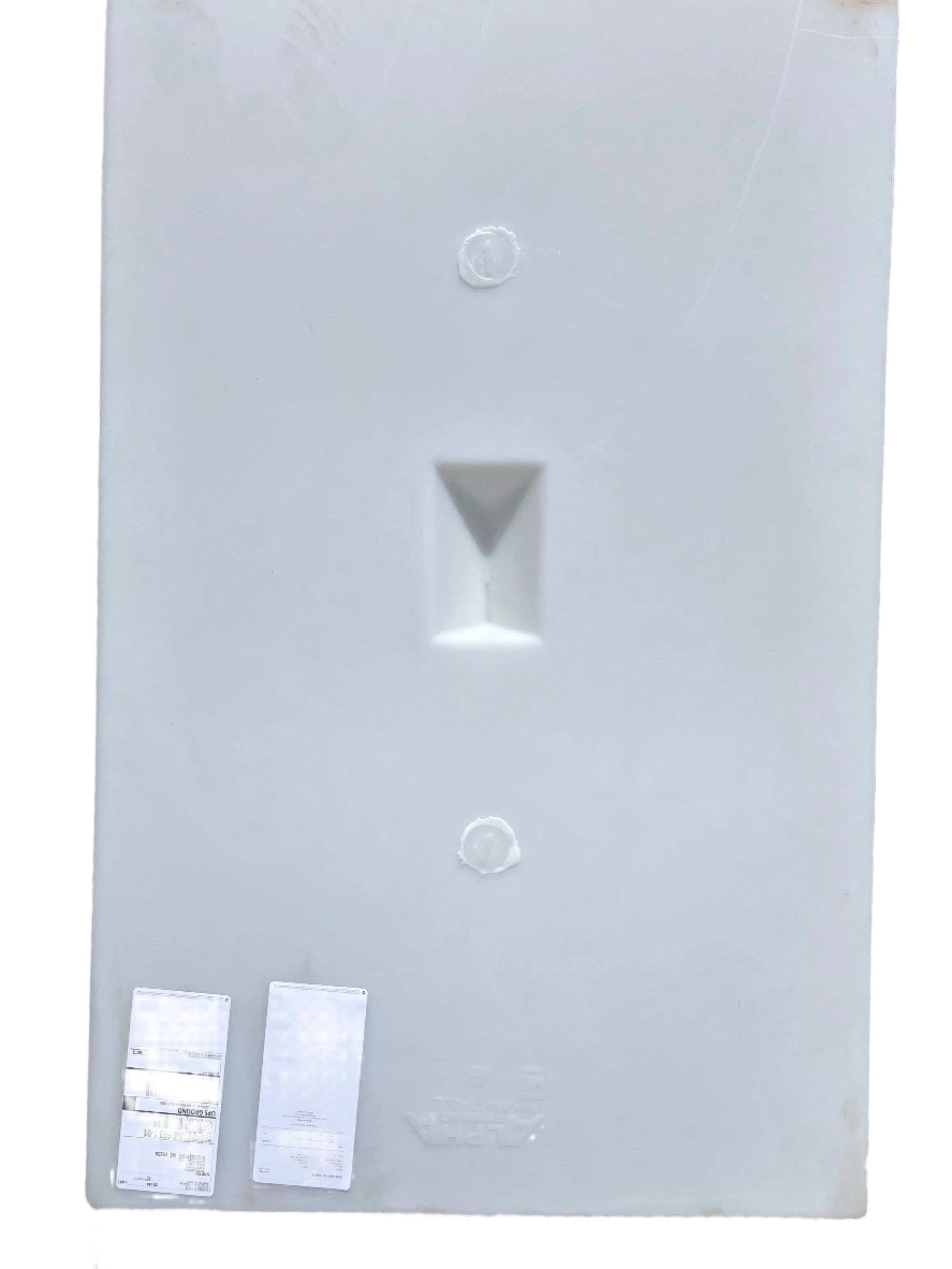 Alpha - 32 Gallons Fresh Water Holding Tank - 55" x 27" x 7" - Blank Tank - VR275575HBLANK