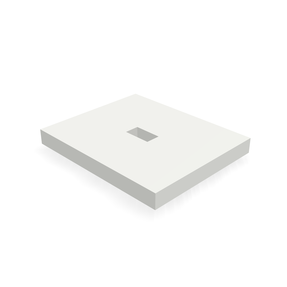 Alpha 742BLANK — print-based rear view