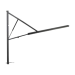 Dometic 9100 Power Awning Hardware Kit - Black - Fits 9100/9150/9170 Series - Part# 9108893070