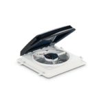 Dometic 1450 Roof Vent Fan - 12V - White - Part# 9600008500