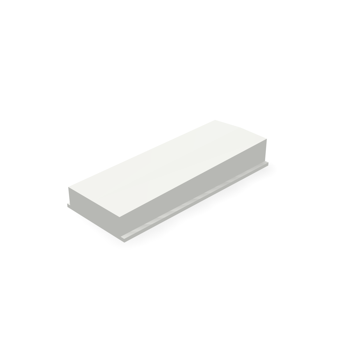 Alpha 909BLANK — print-based underside view of body (flipped for display)