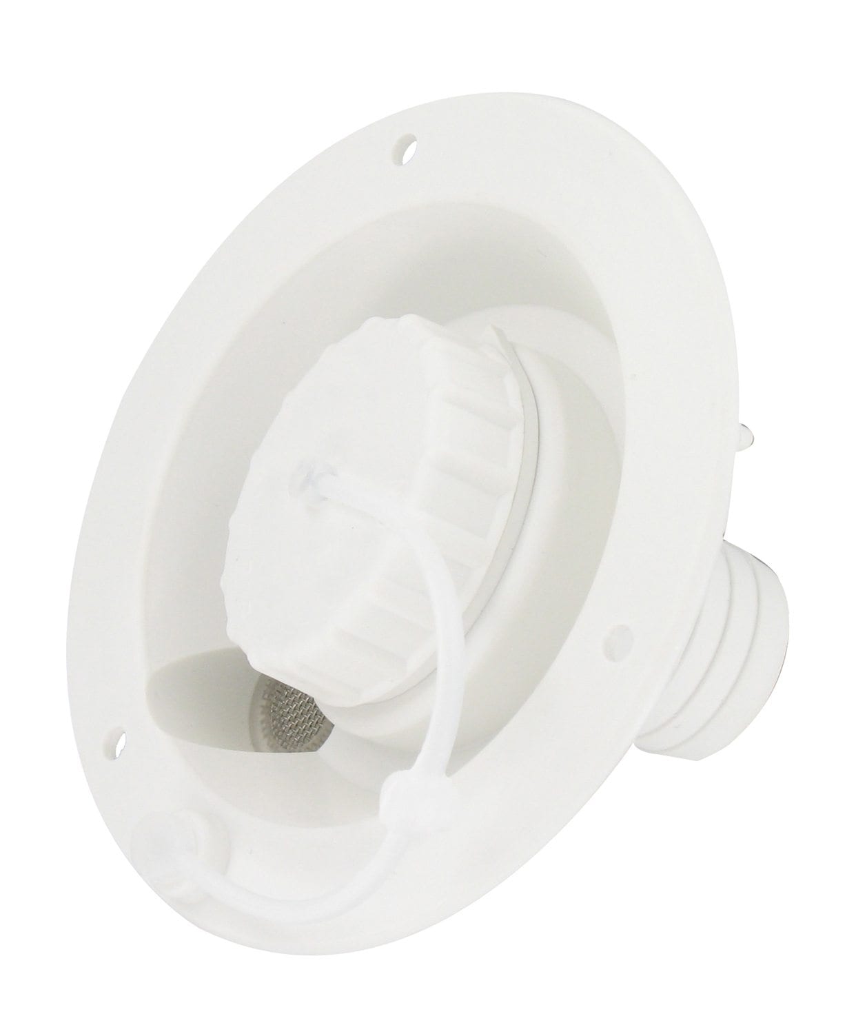 Valterra - Gravity Water Inlet - White - VAL2003BU