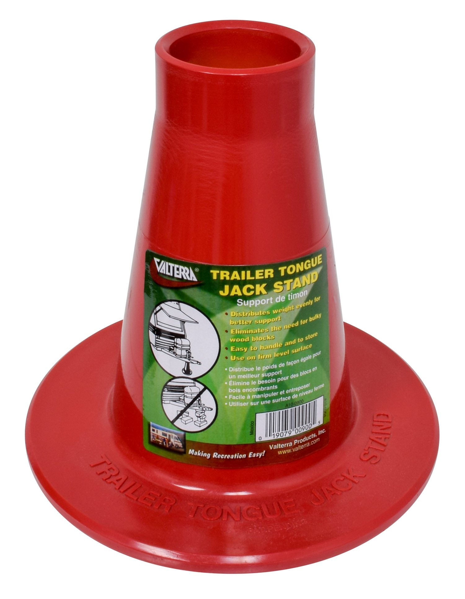 Valterra - Trailer Tongue Jack Stand - Red - VAL0900