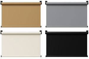 Premium RV Blackout Night Roller Shades - 1.25" Tube - Slow Rise - OEM Part - Custom Size and Color