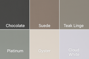 Irvine ISD - Value-Line RV Day and Night Roller Shades - .75"-1" Tube - w/ Auto Stop - OEM Replacement - Custom Colors and Sizes