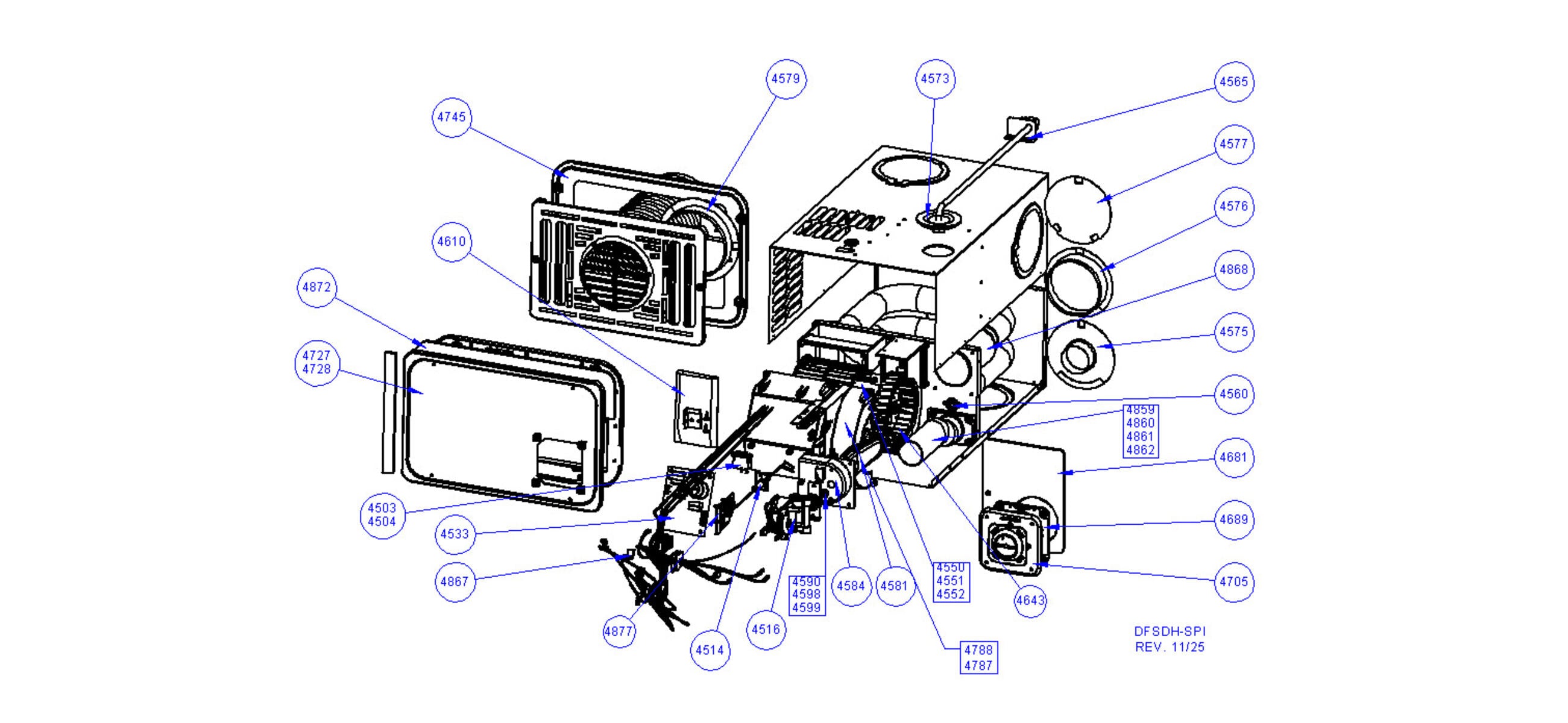 9610008177 exploded parts diagram