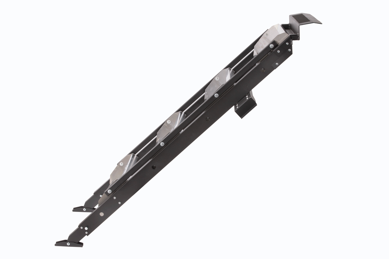 MORryde STP-217 StepAbove Flip Tread 3-Step RV Entry Steps - Innovative Folding Design for Maximum Ground Clearance