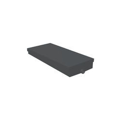 Elkhart Plastics - RV Holding Tank - 58" x 28" x 8.5" Nominal - End Drain - H1107003