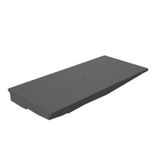 Elkhart Plastics - 29 Gallon RV Holding Tank - 60" x 28" x 7" - Offset Outlet - H1129000 / EPI 2872
