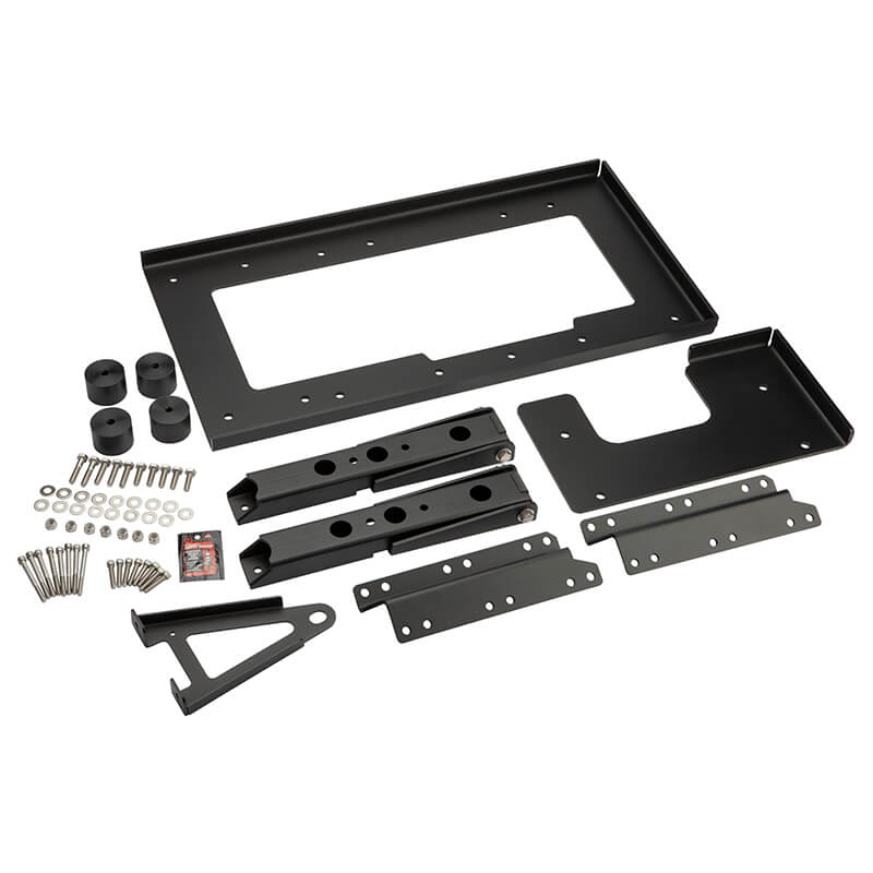 MORryde JP54-022 Jeep Wrangler TJ Tailgate Reinforcement and Hinge Kit - 97-06 TJ - Heavy-Duty Upgrade