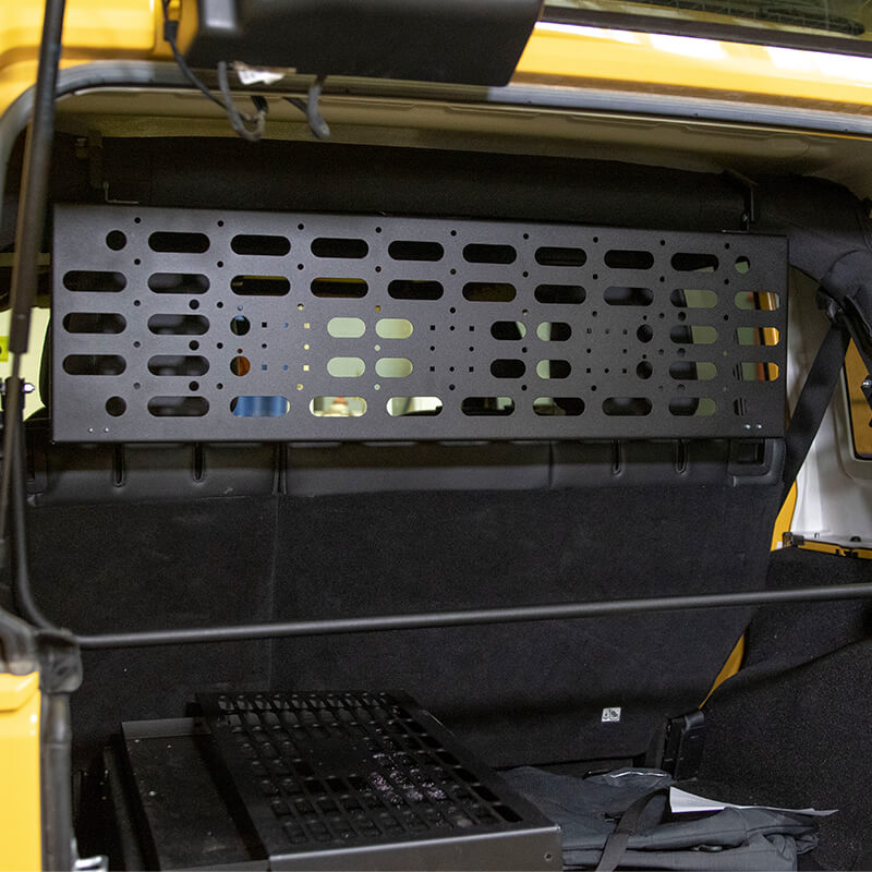 MORryde - JP54-051 Jeep Wrangler JKU Overhead Flip-Down Molle Panel 07-17 - Ceiling Storage System