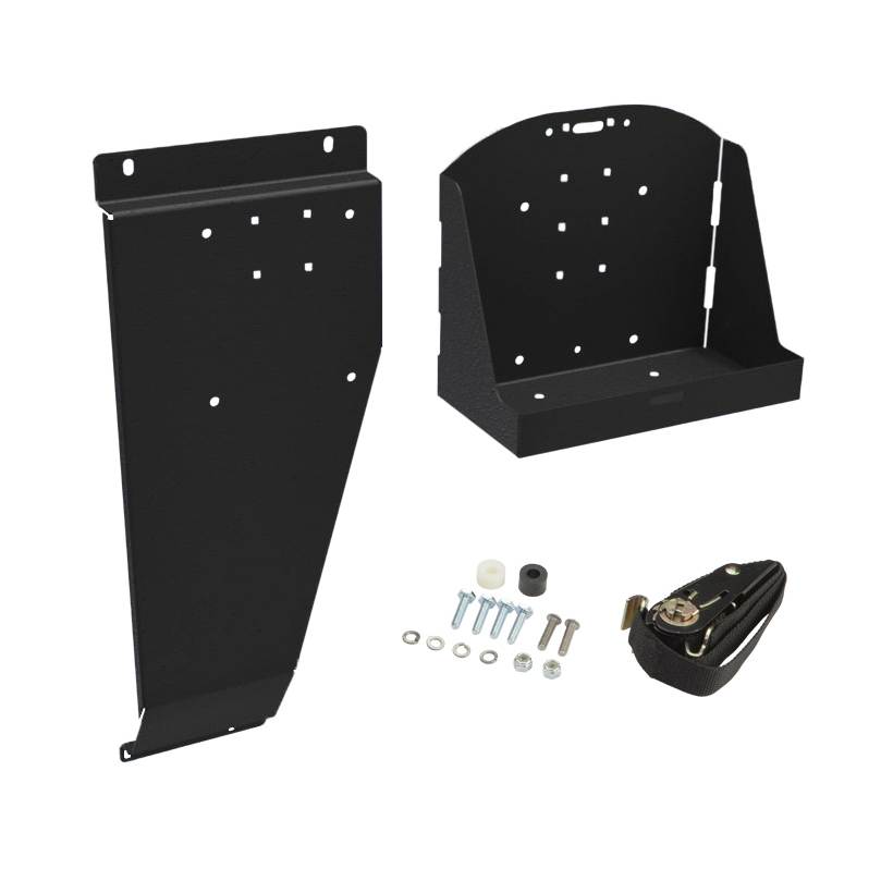 MORryde JP54-063 Jeep Wrangler JL Jerry Can Side Mount - Passenger Side with Universal Tray - 18-Current JL