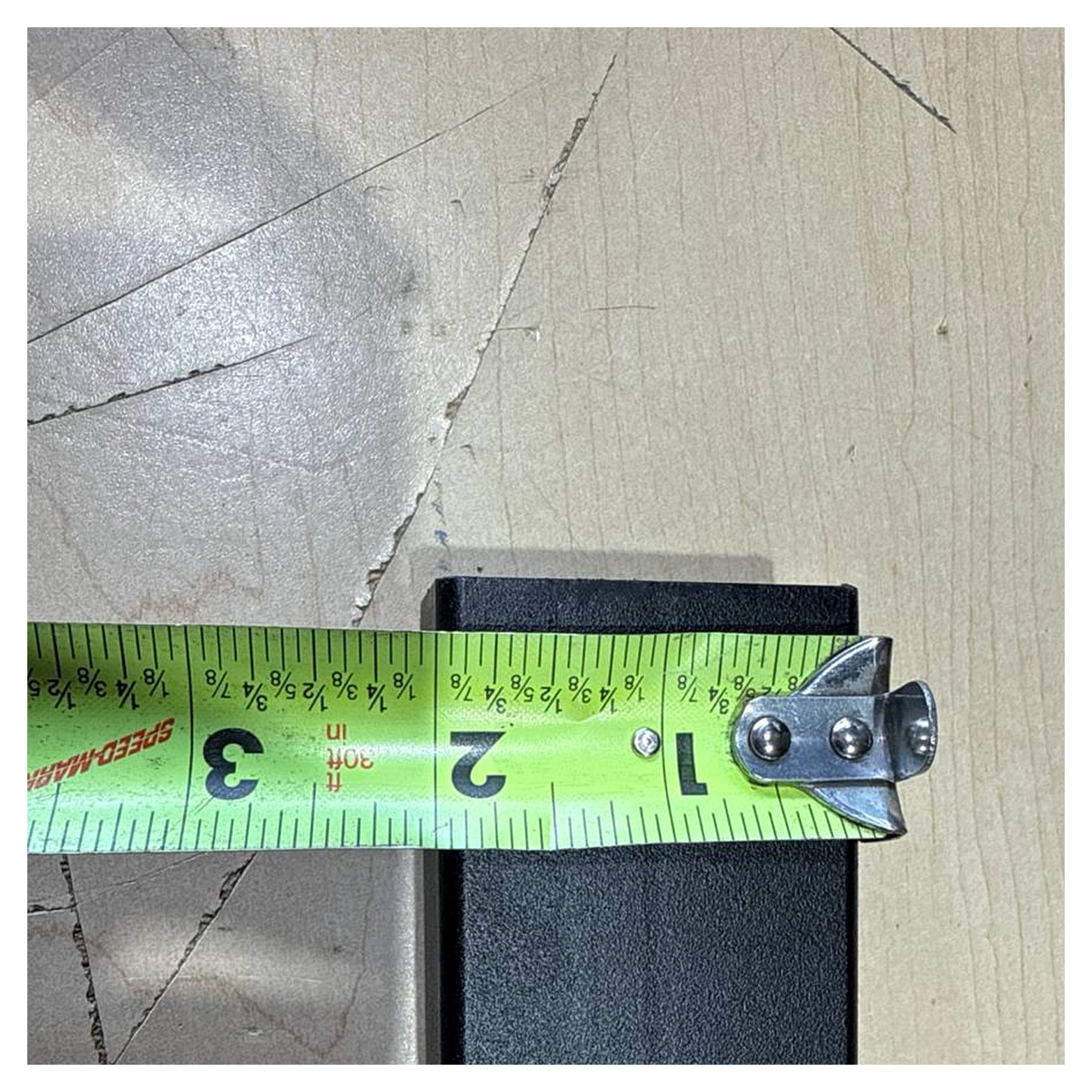 MORryde StepAbove Gen 1 Replacement Leg STP57-024 width measurement photo