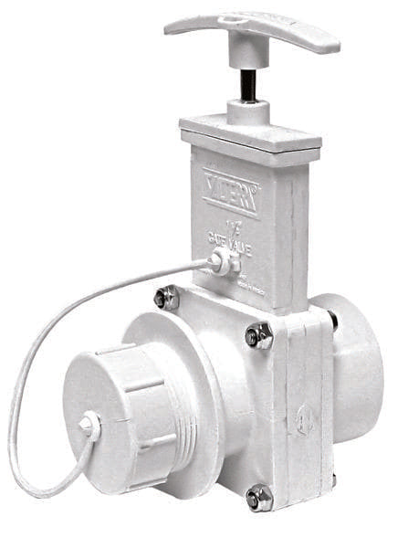 Valterra - Drain Valve - 1-1/2" Hub x 1-1/2" MPT with Cap - OEM replacement - VALT1001FPWC