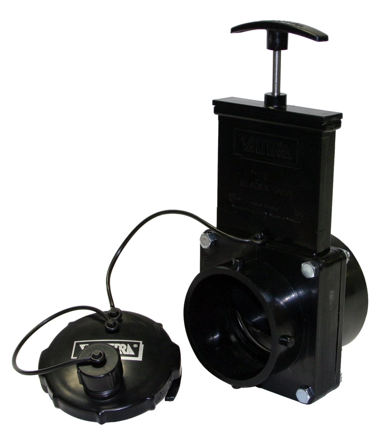 Valterra - Waste Valve - 3" Hub x 3" Bayonet Cap and 3/4" Hose Connection - OEM replacement - VALT50-1