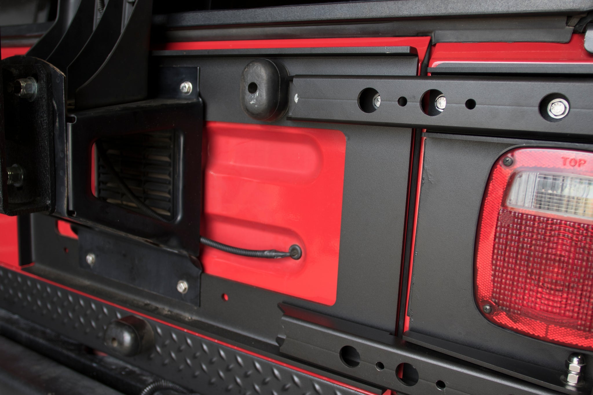 MORryde JP54-056 Jeep Wrangler TJ Tailgate Reinforcement - 97-06 TJ - Heavy Duty Upgrade