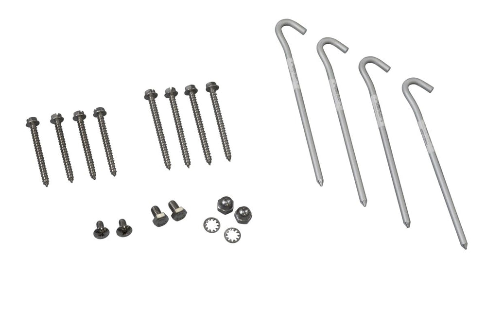 Solera 1000Xl Series RV Awning Arms & Hardware Kit - 81"-96" White #V000334718