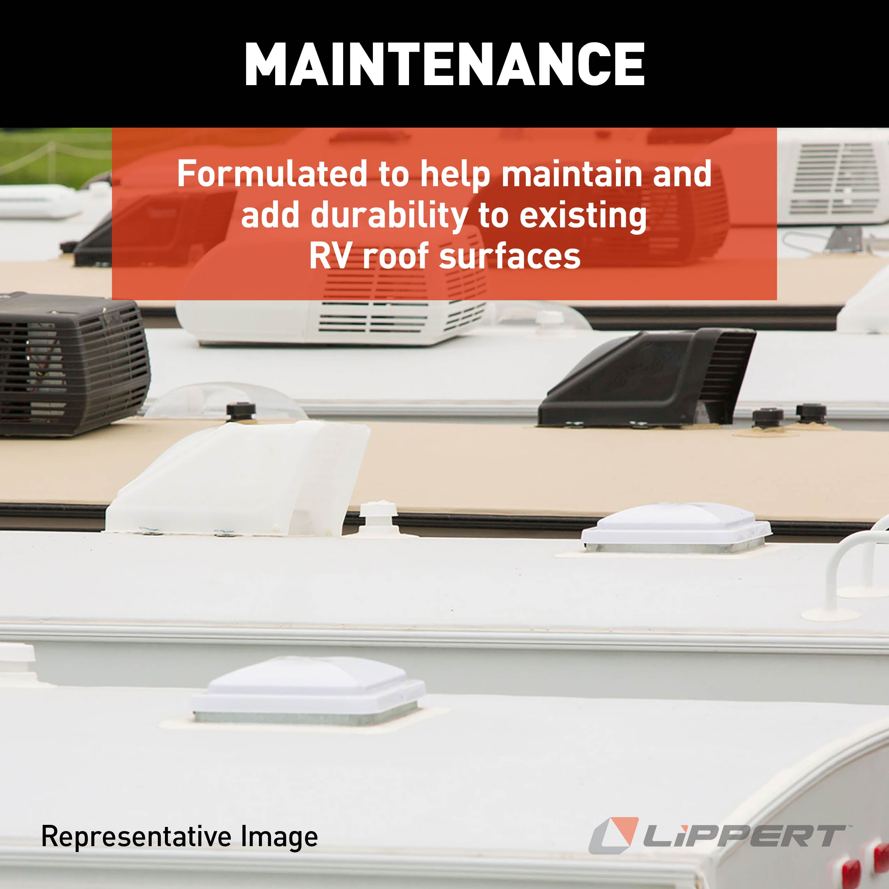 Alpha Systems - 4034 Acrylic Rv Roof Coating, White (1 Gallon) - Image 3