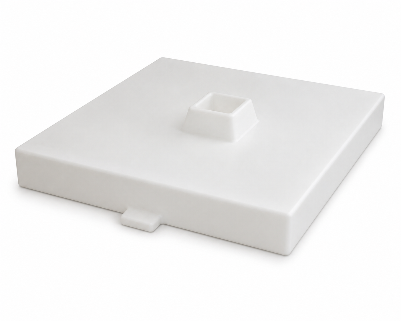 Alpha 52 gallon RV fresh water tank 54 x 45 x 6.5 inches - photorealistic opposite angle