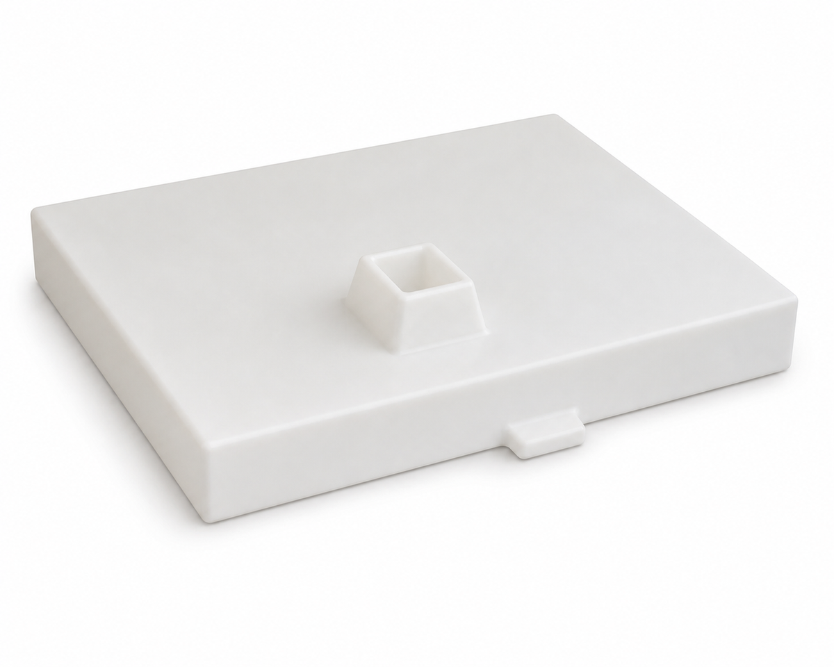 Alpha 52 gallon RV fresh water tank 54 x 45 x 6.5 inches - photorealistic top view